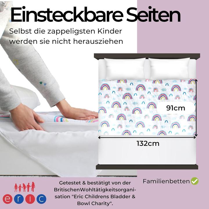 Image du produit Hygge Sheets Wasserdichte Bettunterlage für Kinder (1 x, Large)