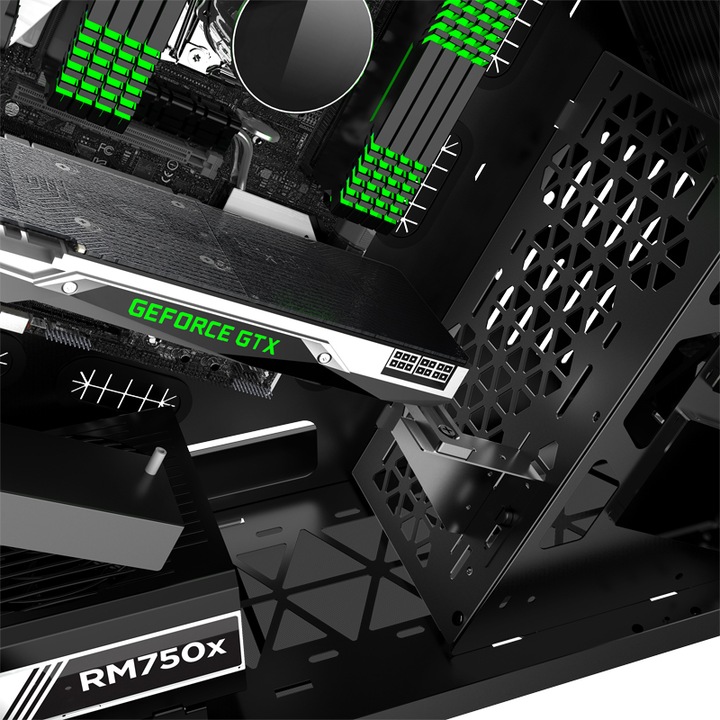 Produktbild Jonsbo TR03-G Showcase (ATX, mATX, Mini-ITX)