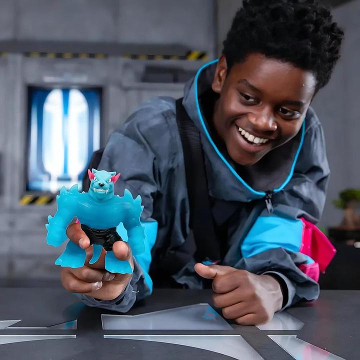 Produktbild Moose Mr. Beast Lab Goo Jit Zu Dehnbare Figur Hypercharged Panther