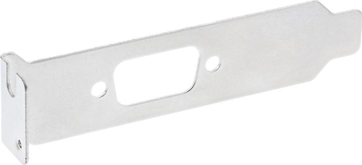 Actual product image InLine ® Slot bracket, with 9-pin Sub D cutout, low profile, bulk