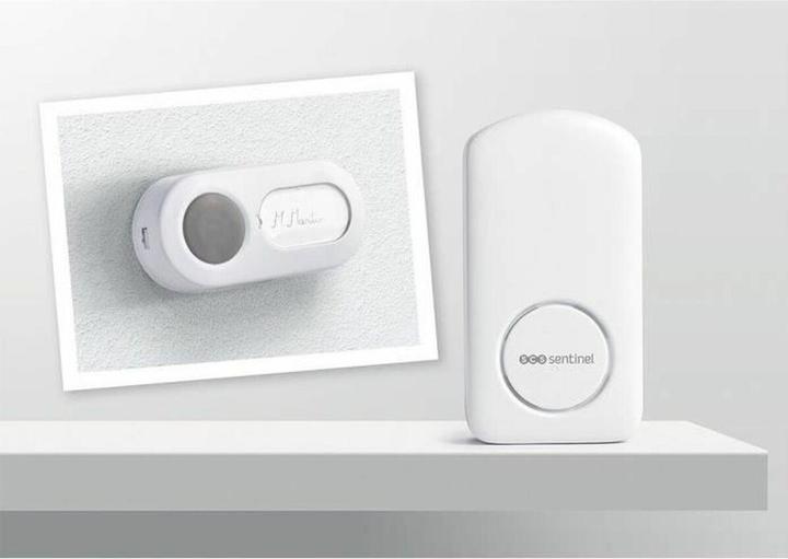 SCS Sentinel Wireless Türklingel mit Klingelknopf OneBell 100 100 m (Funk, Wireless)