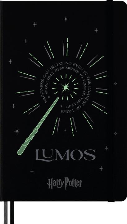 Actual product image Moleskine Limited Edition Harry Potter notebook (130 x 210 mm, Lined, Hardcover)
