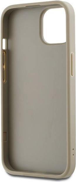 Actual product image DKNY DKHCP15SPBSWSE iPhone 15 / 14 / 13 6.1" beżowy/beige hardcase Wrist Strap Stock Logo (Apple iPhone 13, Apple iPhone 14, Apple iPhone 15)