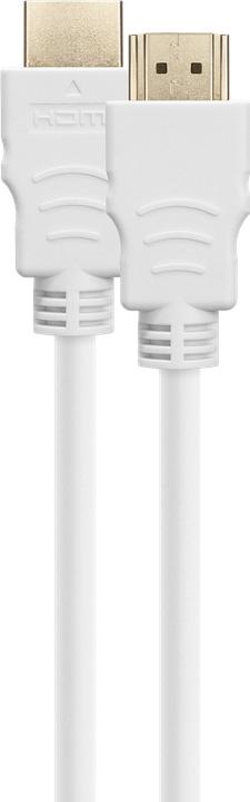 Produktbild Deltaco HU-30A HDMI cable HDMI Type A (Standard) White (3 m)