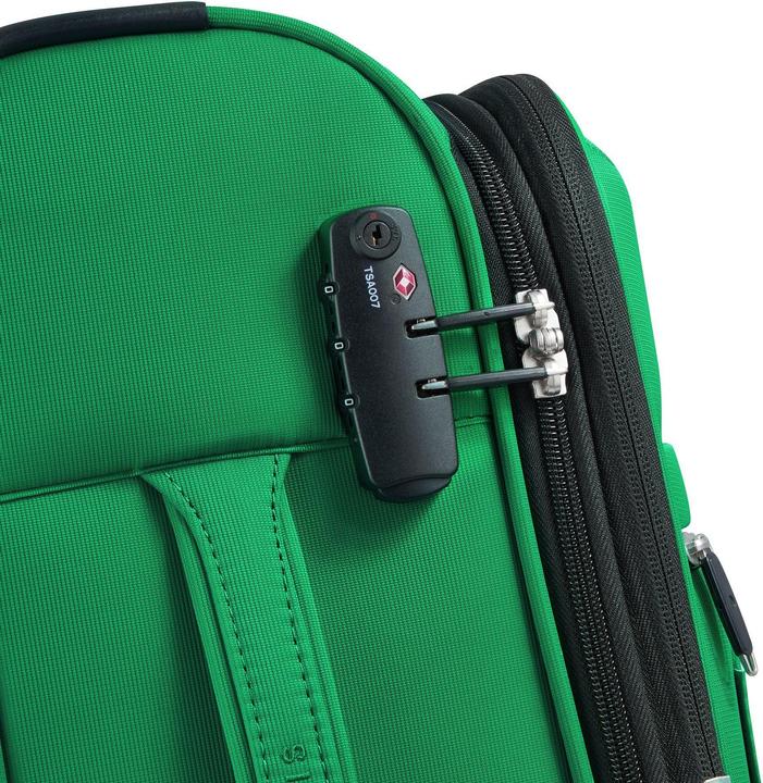 Actual product image Delsey ParisxUnited Colors of Benetton Colour Block 4-wheel cabin trolley S 55 cm with stretch fold (43 l)
