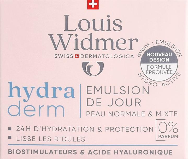 Produktbild Widmer Louis Hydraderm Tagesemulsion ohne Parfum 50 ml (50 ml, Tagescreme)