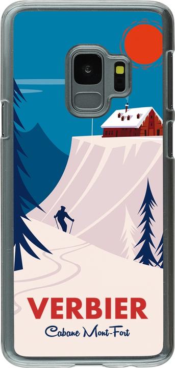 Produktbild PhoneLook Hülle transparent Verbier Cabane Mont-Fort (Samsung Galaxy S9)