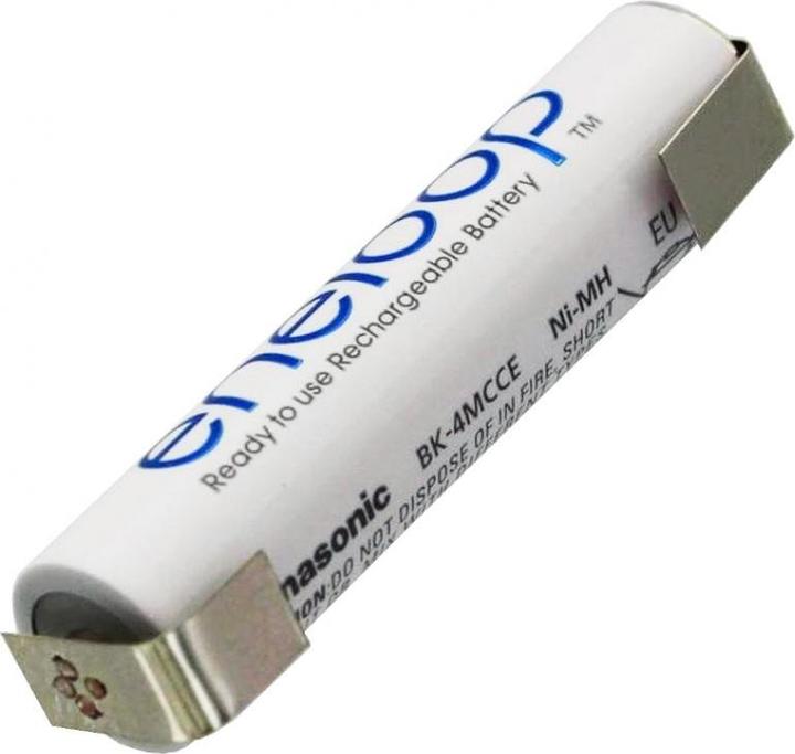 Produktbild Panasonic Eneloop BK-4MCC Micro AAA mit Lötfahne U-Form (AAA, 800 mAh)