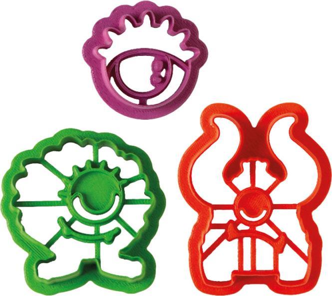 Produktbild Decora Ausstecher Monster Set