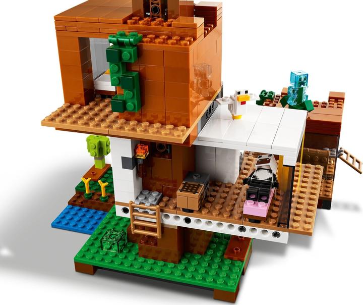 Immagine prodotto LEGO Minecraft 21174 La casa sull'albero moderna (21174, LEGO Minecraft)