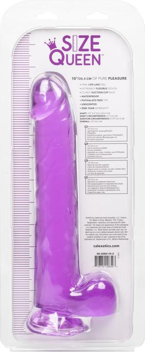 Produktbild CalExotics Size Queen™ 10"/25.5 cm - Purple