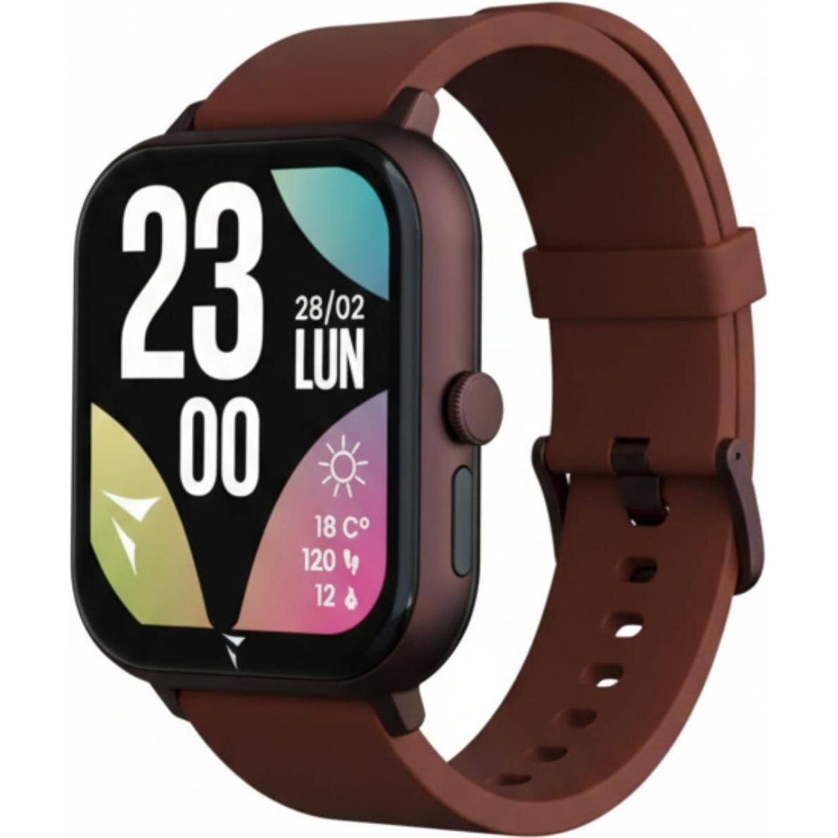 Techmade Glow Smartwatch mit passender Pochette, Smartwatch