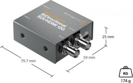 Image du produit Blackmagic Micro convertisseur (bidirectionnel, Commutateur vidéo)