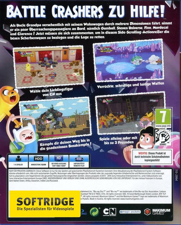 Produktbild Maximum Games Cartoon Network: Battle Crashers (PS4, Multilingual)