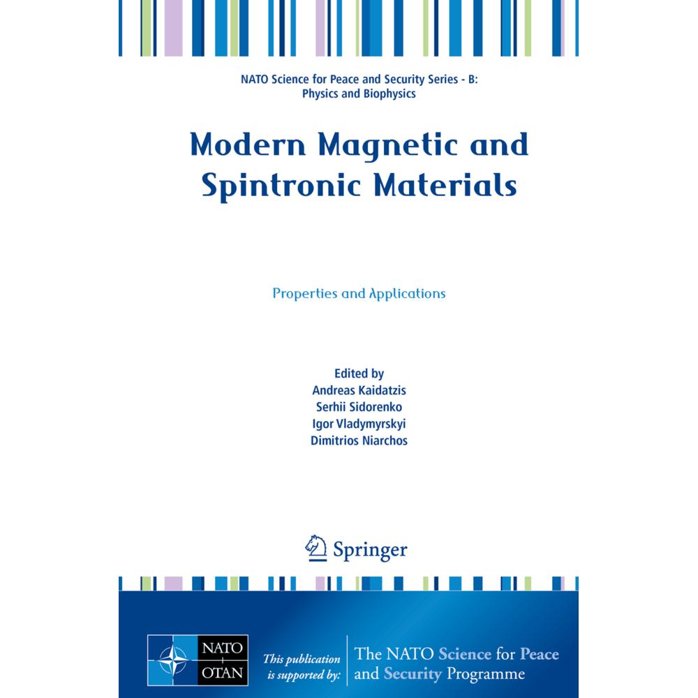 Modern Magnetic and Spintronic Materials, Fachbücher von Igor Vladymyrskyi, Serhii Sidorenko, Andreas Kaidatzis, Dimitri...