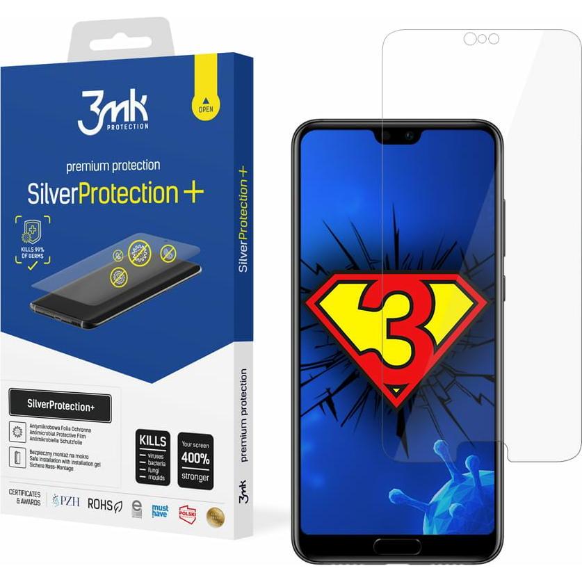 Thumbnail - 3MK SilverProtection+ do Huawei P20 Pro (1 Stück, Huawei P20 Pro), Smartphone Schutzfolie, Transparent