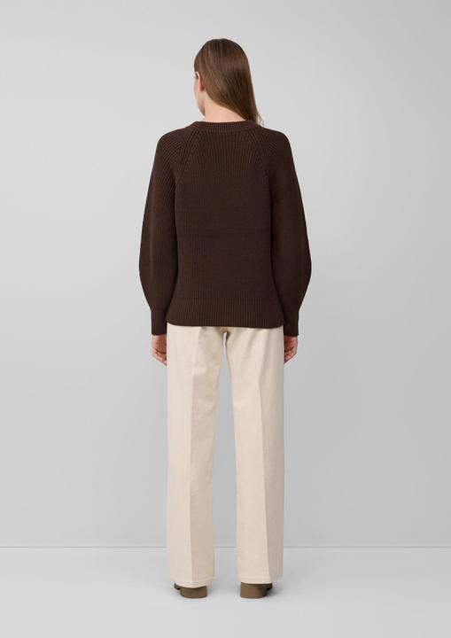 Produktbild s.Oliver Strickpullover Strickpullover mit Raglanärmeln im Relaxed Fit (40)