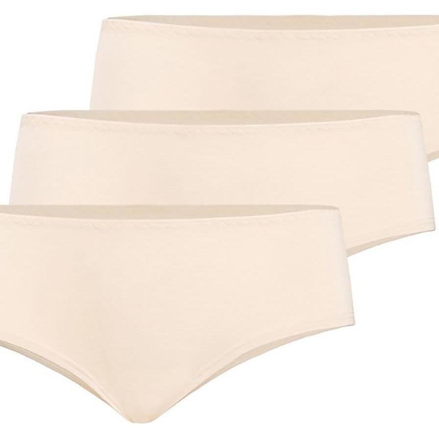 Teyli, Damen, Unterhosen, Set, Beige, (L, 3er Pack)