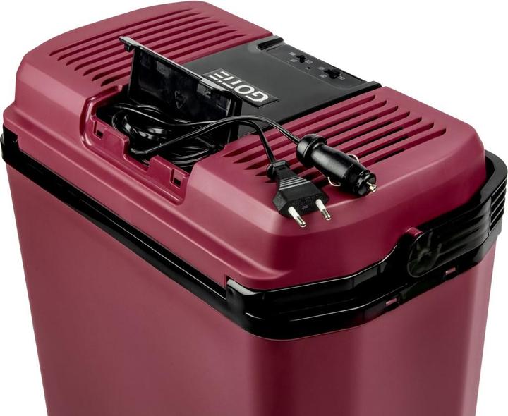 Actual product image Gotie GLT-240B Tourist Fridge (maroon) (24 l)
