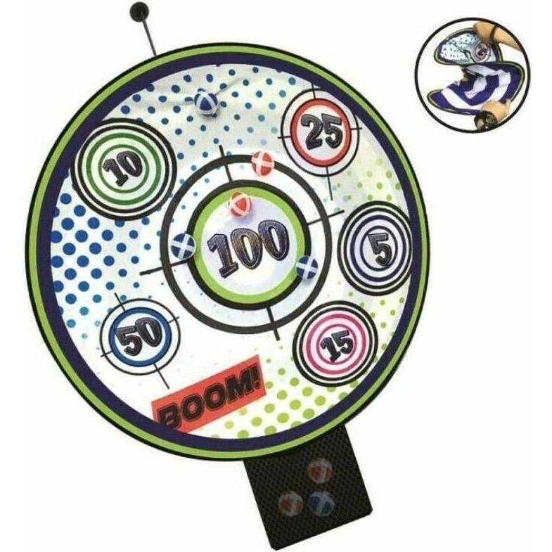 Power Play Sport1 Bulls Eye Target 2-i-1 Pop-Up kastespil