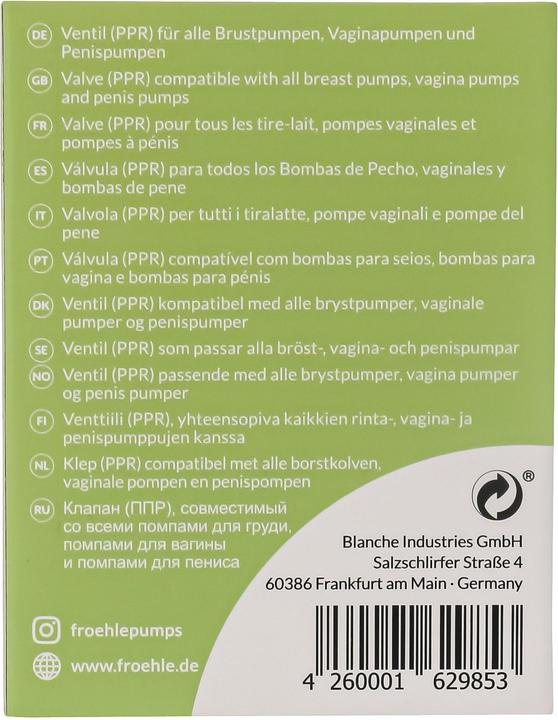 Produktbild Fröhle Druckregulierer