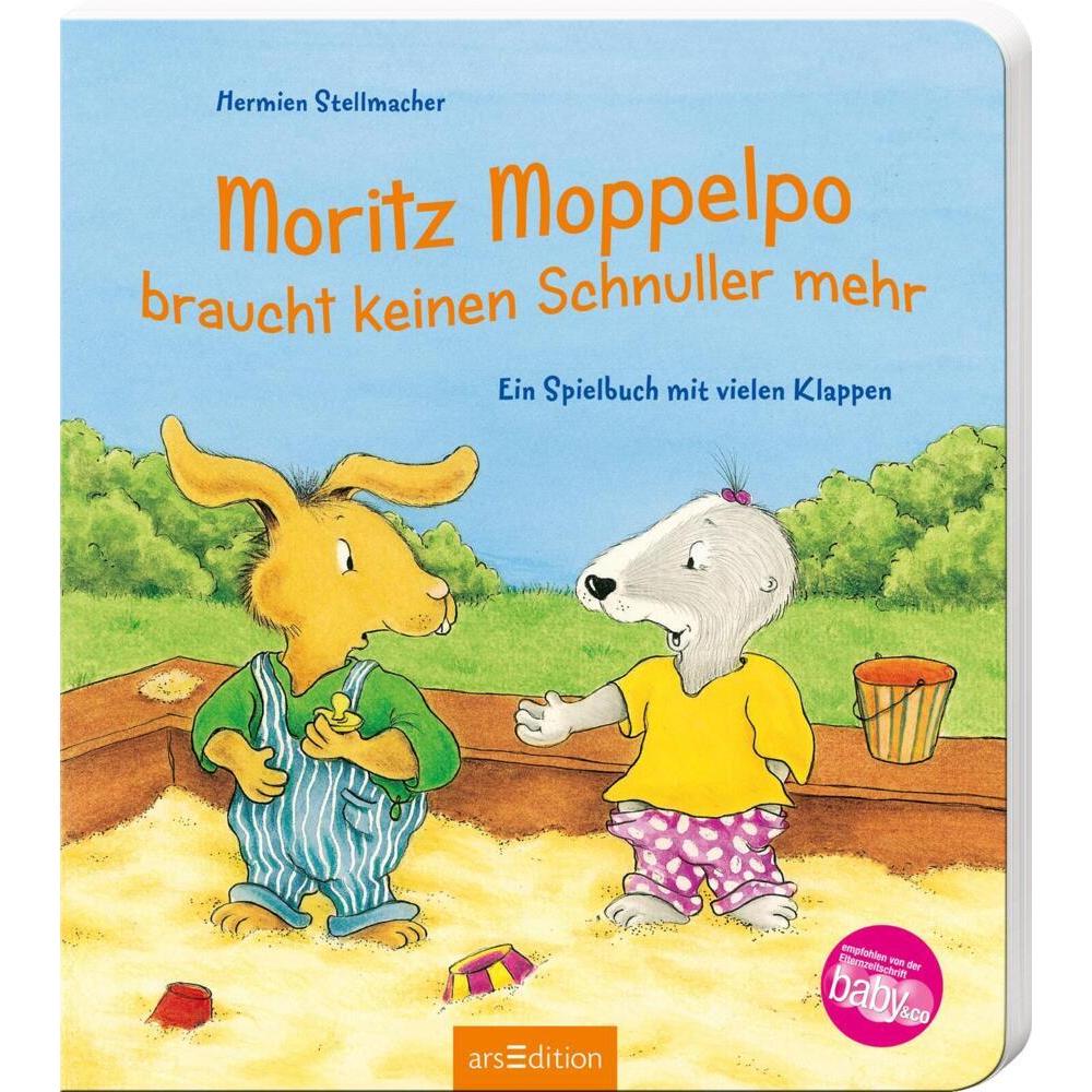 Moritz Moppelpo braucht keinen Schnuller mehr, Kinderbücher von Hermien Stellmacher