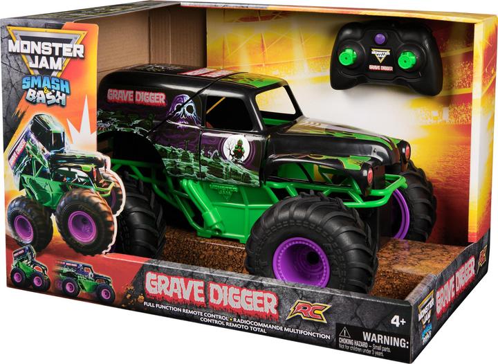 Produktbild Spin Master Monster Jam - Wreck & Repair Grave Digger