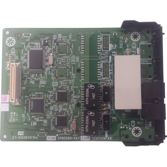 Panasonic KX-NS5282X 2 Port BRI Karte für 2 ISDN Basisanschlüsse für KX-NS700NE (BRI2), Server Zubeh