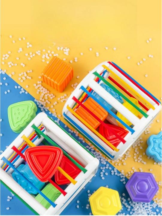 Produktbild Activity Board Training der motorischen Fähigkeiten & Lernspass: Baby Shape Sorter Würfel Spielzeug für Kinder