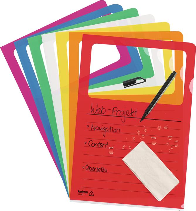 Actual product image Kolma VISA Dossier Script (A4, 10x)