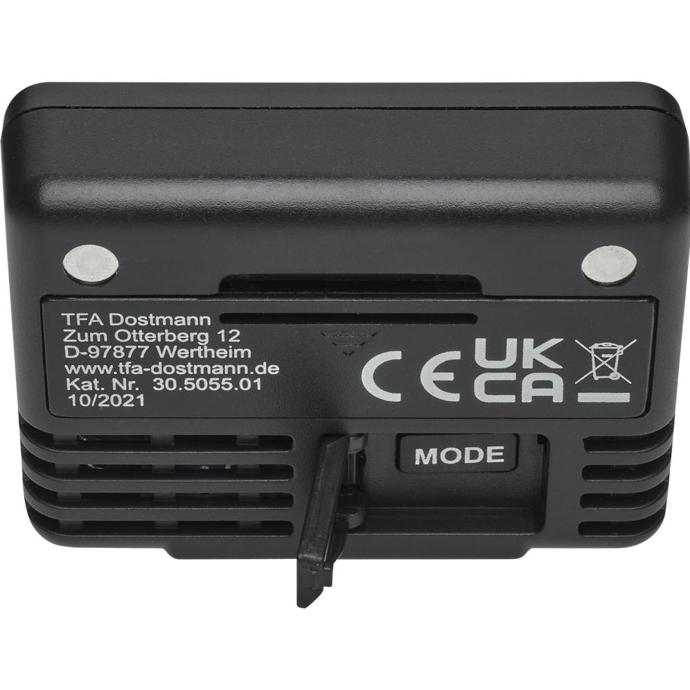 Thumbnail - TFA Thermo Hygrometer Digital Magnet, Thermometer + Hygrometer, Schwarz