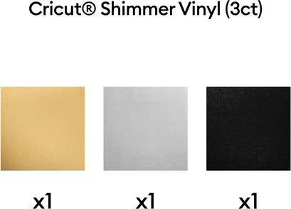 Produktbild Cricut Vinylfolie Permanent Musterpack Glanz 30.5 x 61 cm