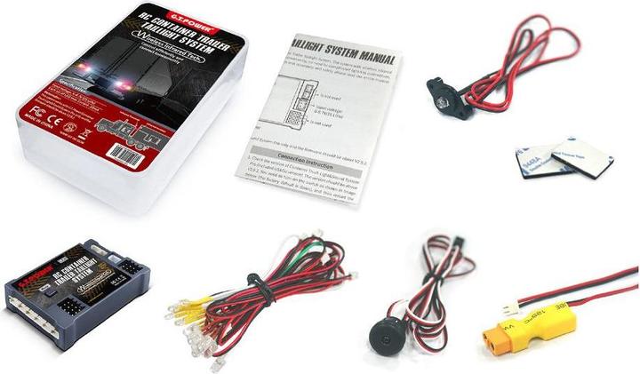 G.T. Power Lighting LED for truck trailer 1:14