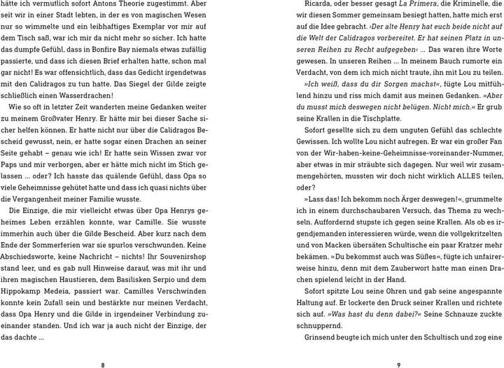 Actual product image Calidragos 2: On the trail of the beast (Vanessa Glieneke, Viktoria Etzel, German)