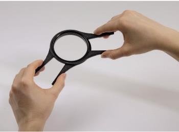 Actual product image Hama 2 filter clamps, 62 86 mm (Obective filter holder, 86 mm)