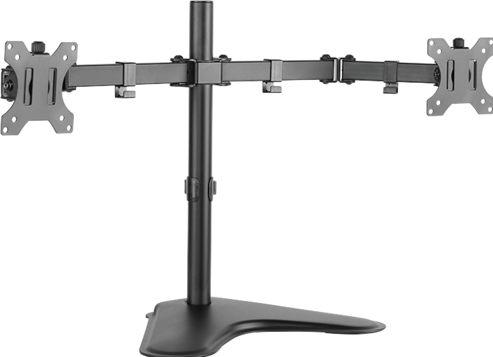 Produktbild LogiLink 2-fach Monitor-Schreibtischständer (Tisch, 32")