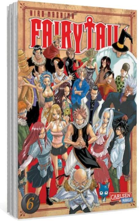 Produktbild Fairy Tail, Band 6 (Deutsch, Hiro Mashima, 2010)