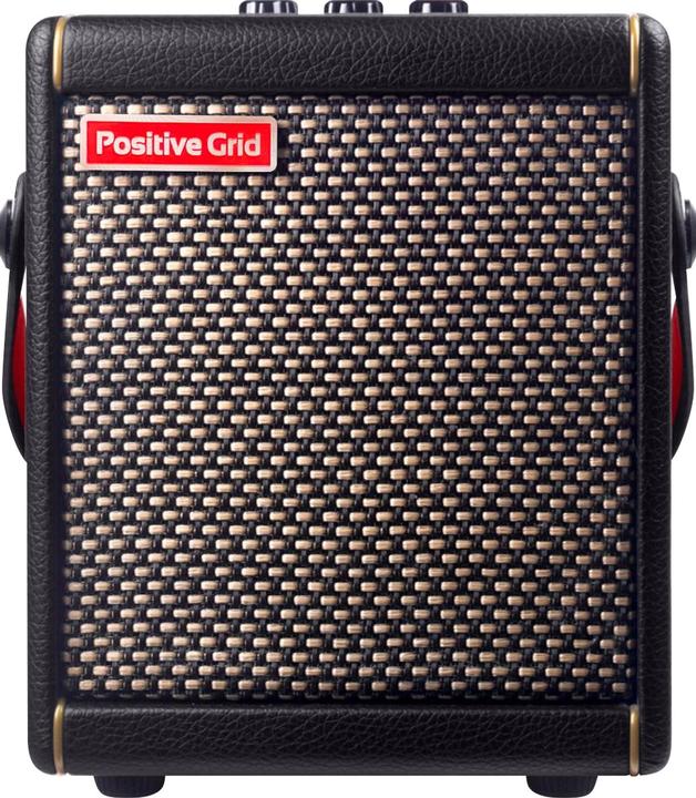 Positive Grid Spark MINI Nero, amplificatore portatile intelligente per chitarra e altoparlante Bluetooth (Spigola, Chitarra, 10 W)