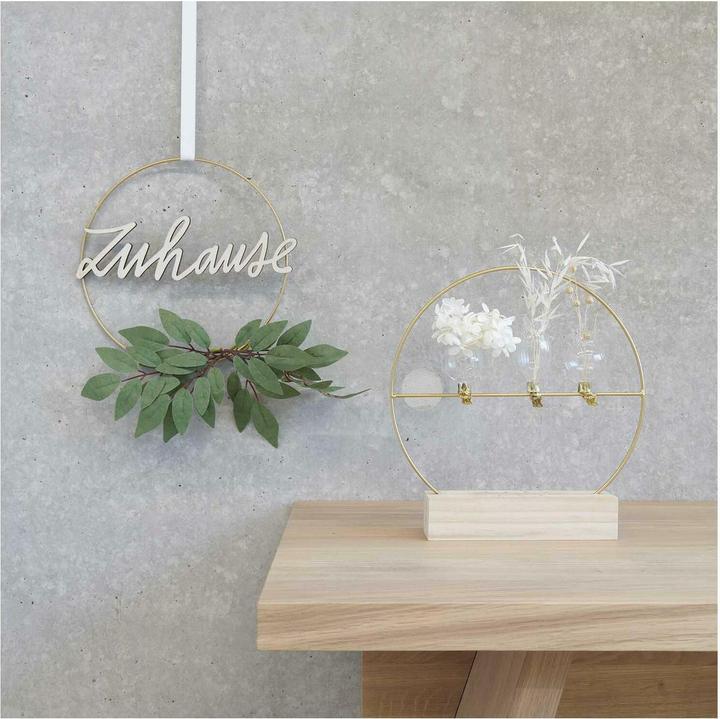 Immagine prodotto Rico Design Anello in metallo con croce in oro, 25 cm