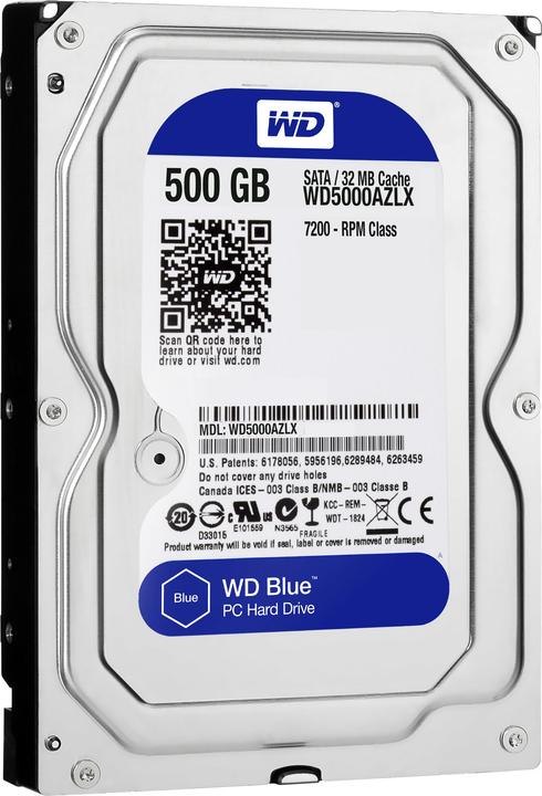 Immagine prodotto WD Blue (0.50 TB, 3.5", CMR)