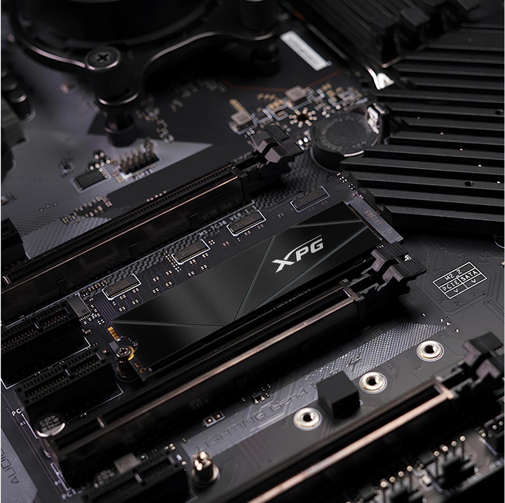 Image du produit Adata SSD 500GB PCI-E NVMe XPG Gammix S50 CORE détail (500 Go, M.2 2280)