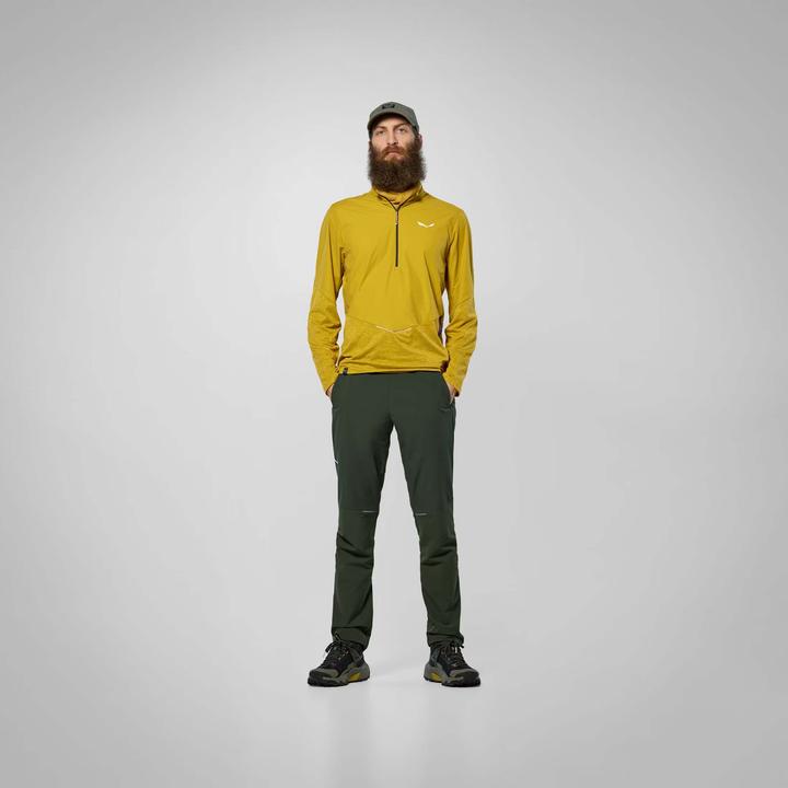 Actual product image Salewa Pedroc Dry'ton Wind Half Zip Langarm Shirt (L)