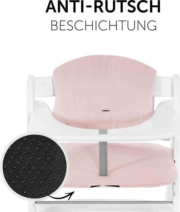 Produktbild Hauck Hochstühle Hochstuhl Alpha Plus Black - im Sparset inkl. (Treppenhochstuhl)