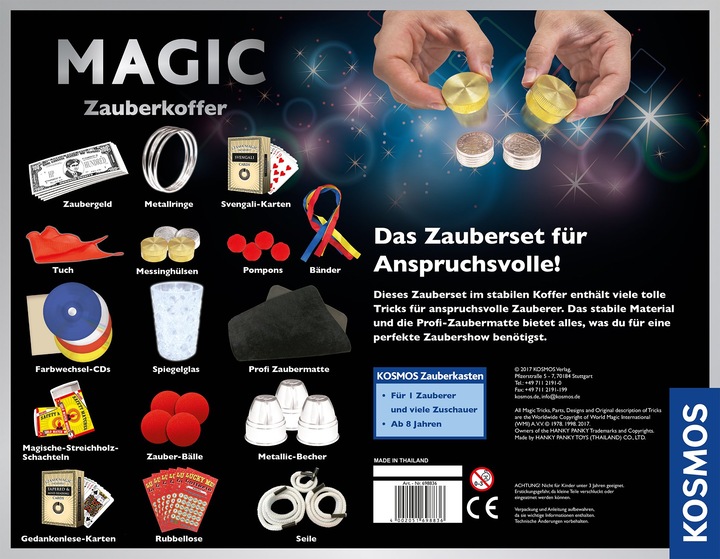 Produktbild Kosmos Magic Zauberkoffer