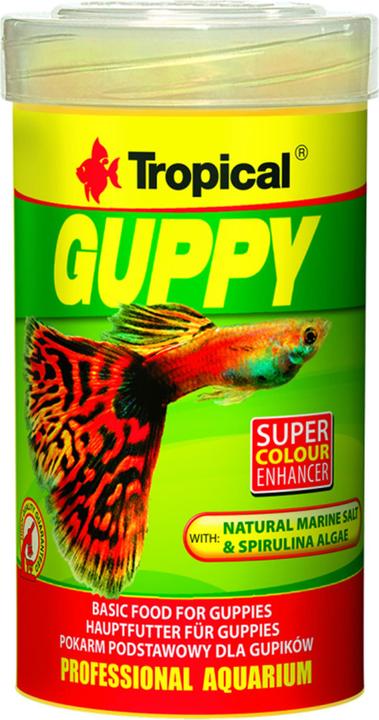 Produktbild Tropical Guppy 100ml/20g (Guppys, 10 cl)