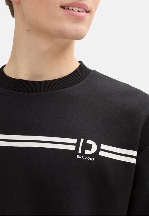 Produktbild Tom Tailor Sweatshirt Pullover mit Logoprint (XL)