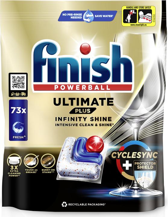 MGA Ultimate Plus Infinity Shine (Cachets, 73 Cycles de lavage)