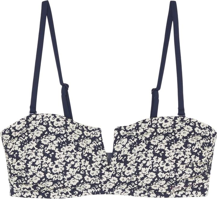 Marc O'Polo Triangle bikini top with all-over prints