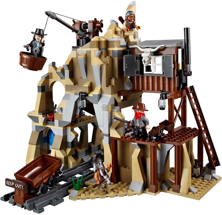Produktbild LEGO The Lone Ranger Gefahr in der Silbermine (79110)