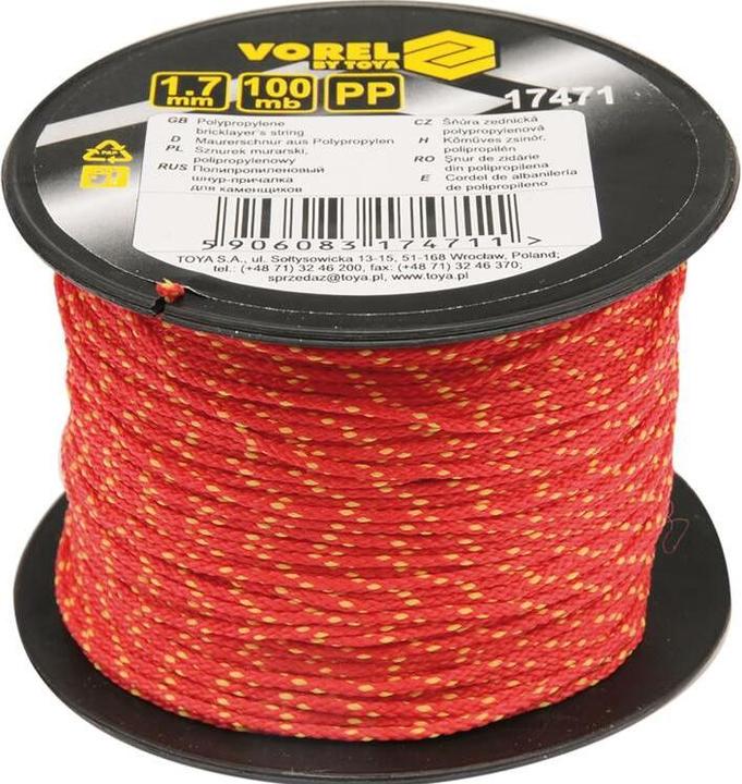 Toya Maurerschnur 1,75 mm x 100 m PP (100 m)